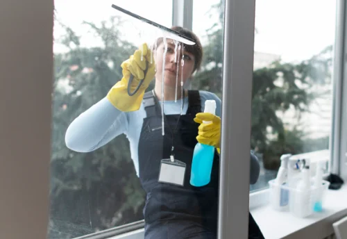Nettoyage de vitres intérieures et extérieures à Taverny